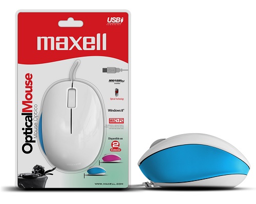 maxell optical+fit mouse mowr-330 bl