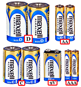 aa battery dry cell