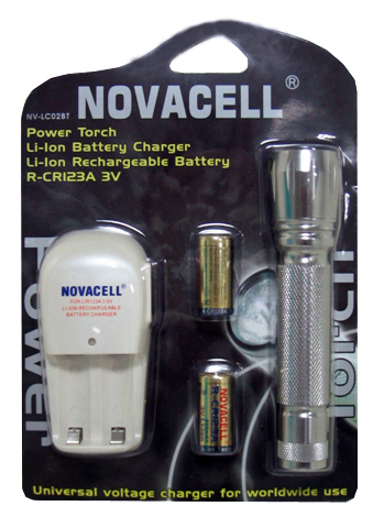 battery charger cr123a lir17335 flashlight