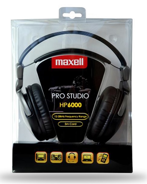 maxell Pro Studio Headphone HP6000