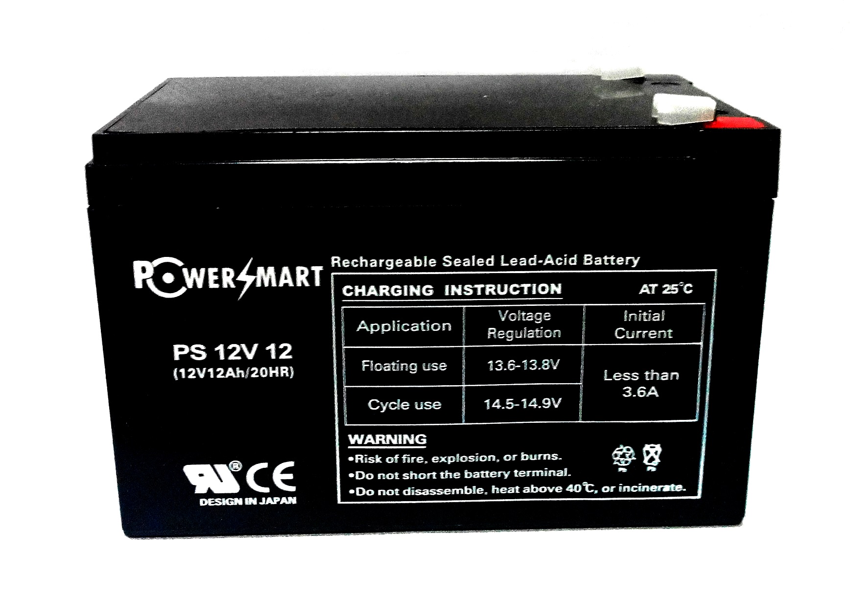 12v 9.5 ah battery charger