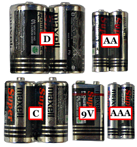 aa battery dry cell