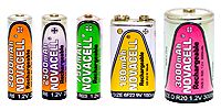 aa aaa rechargeable battery 9v size d c