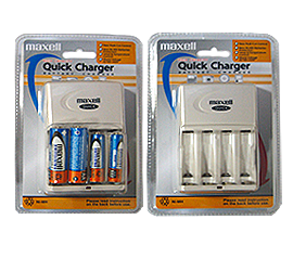 Battery Charger - Quick AA Battery Charger - Maxell ni-mh charger