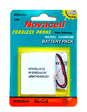 cordless phone 600 mah ni-mh