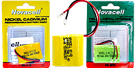 cordless phone battery 3.6v 2.4v