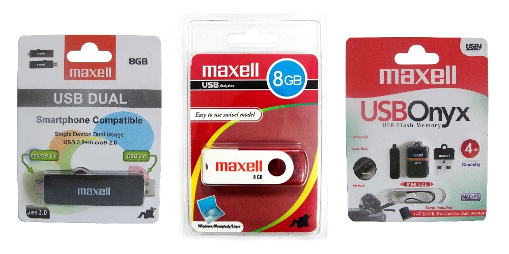 maxell usb flash memory