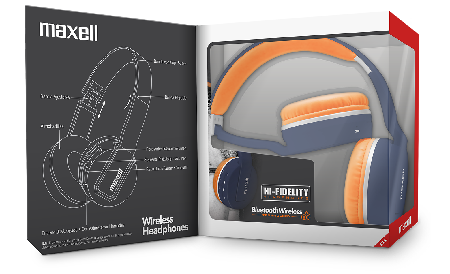 maxell Wireless Headphone