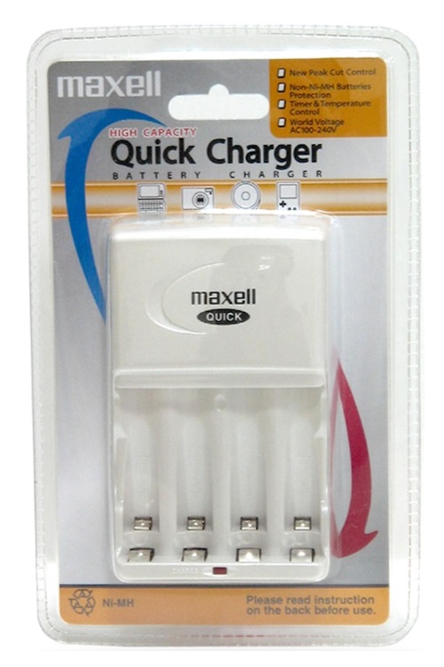 Battery Charger - Quick AA Battery Charger - Maxell ni-mh charger