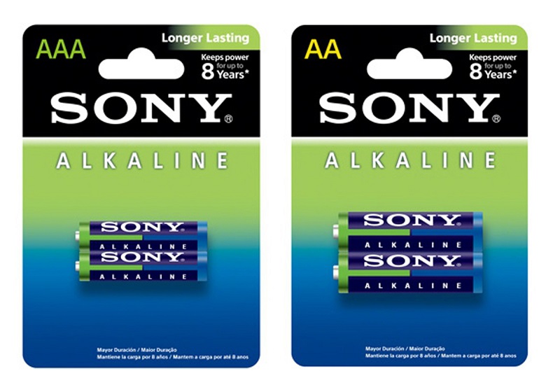 sony alkaline battery